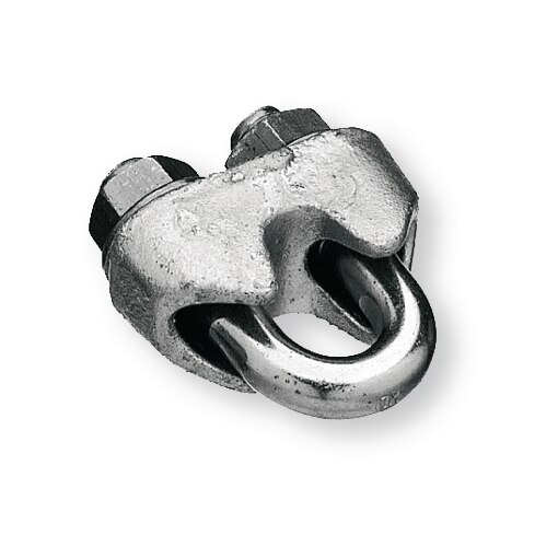 U-bolt wire rope grip similar DIN 741, 3/16 